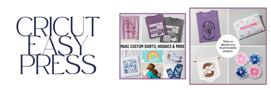 Cricut EasyPress : Το απόλυτο εργαλείο για Infusible Ink, Sublimation & Foil δημιουργίες 